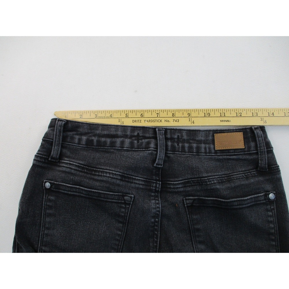 Judy Blue Jeans Womens 28 Black Boyfriend Fit Faded Stretch Denim JB88175 BK - Picture 6 of 14